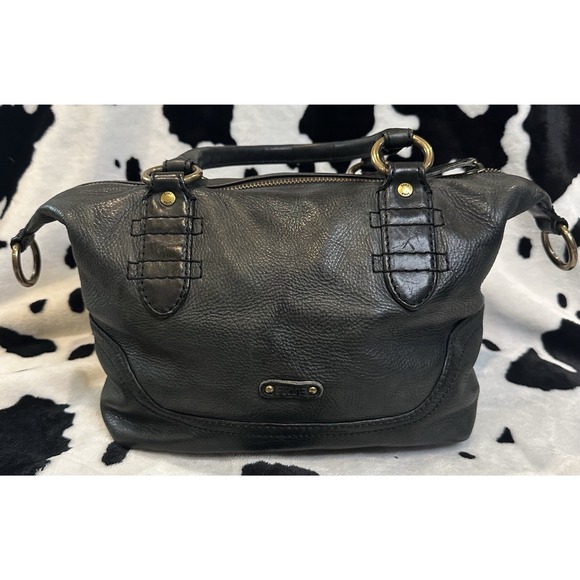 Frye Women's VINTAGE Melissa Shoulder Bag - Black - Picture 1 of 9